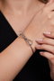 Heliophilia Silver Pulsera de Metal Plateado Talla Única